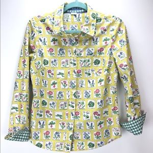 Boden Yellow Seed Packet Top Size 6